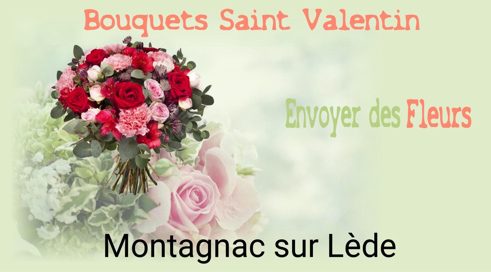 Roses de Saint-Valentin livrées à Montagnac-sur-Lède